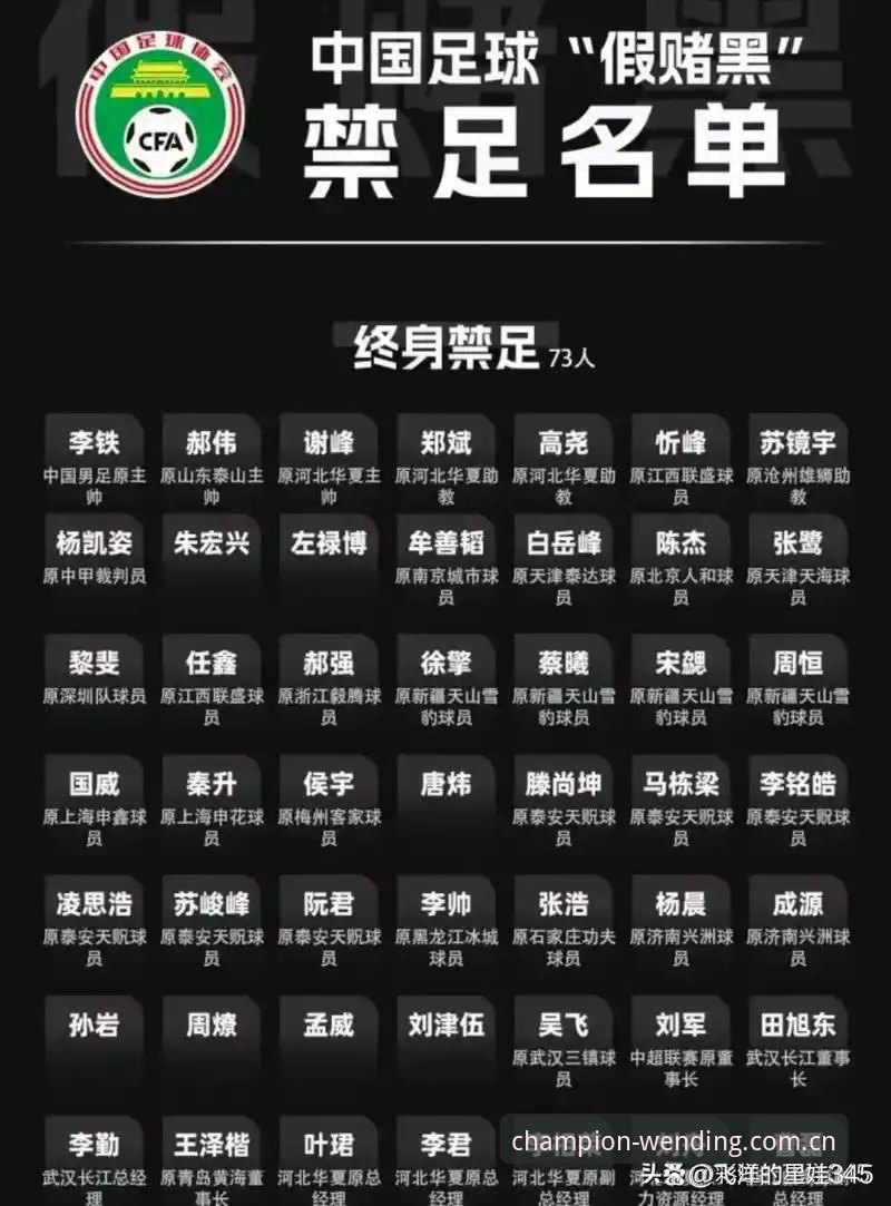 问鼎娱乐国际版安装失败 读懂足协第三批禁足名单的5个关键点